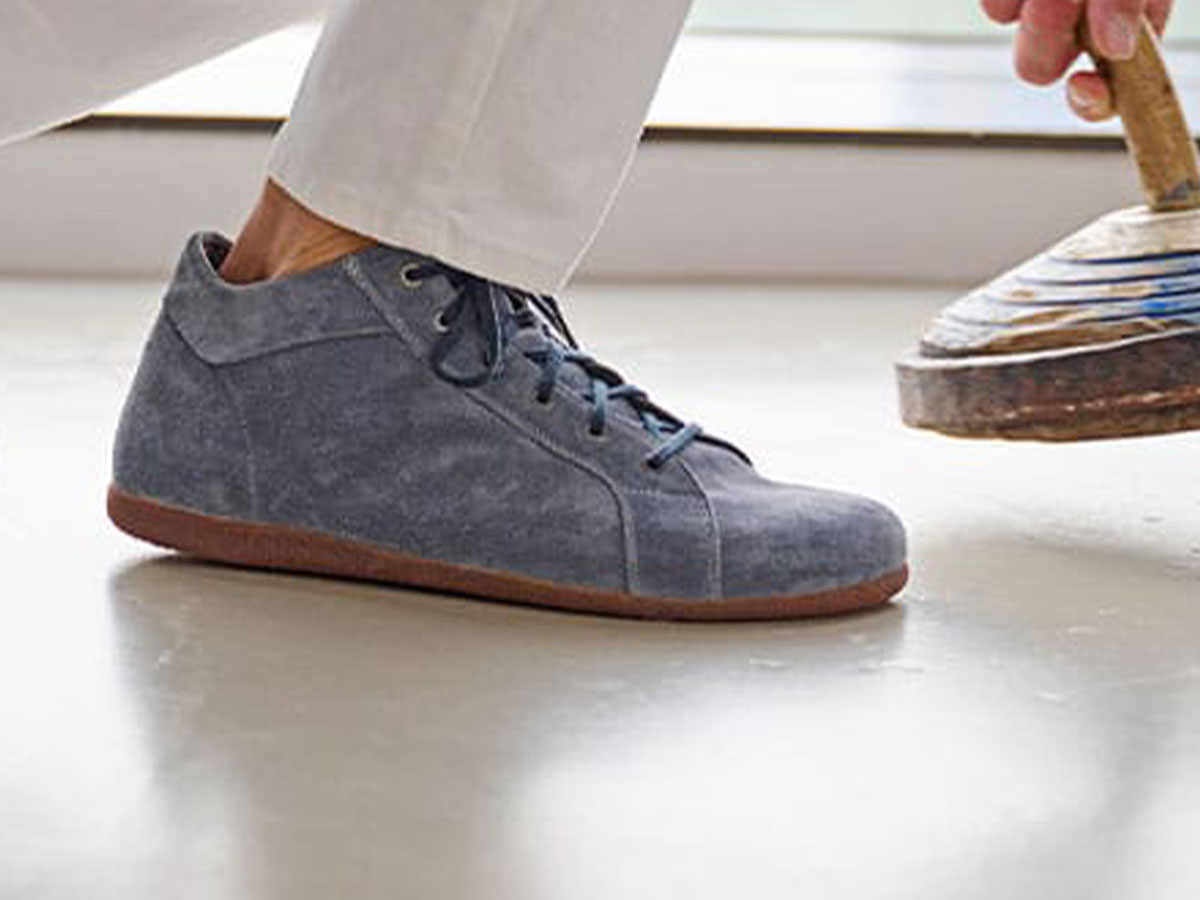 BÄR Schuhe Herrenschuhe Freizeitschuhe Markus jeans Rindveloursleder Emotionsbild