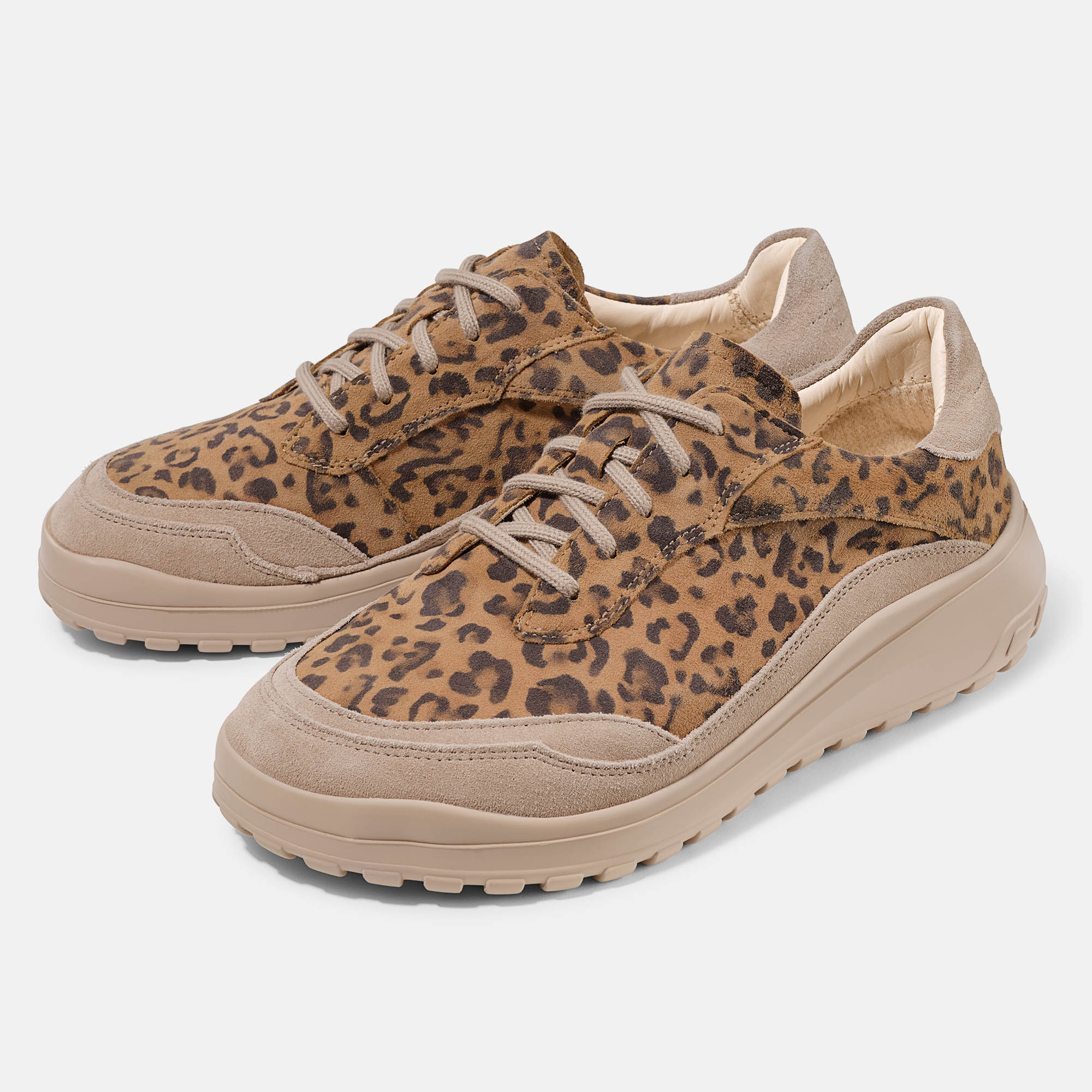 BÄR Schuhe Damenschuhe Freizeitschuhe Quinn cognac/leo Kalbveloursleder Hauptbild