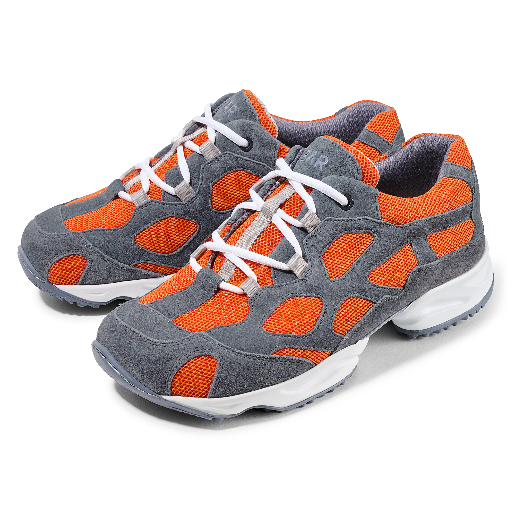 BÄR Schuhe Unisexschuhe Laufschuhe High Performance 2.5 grau/orange Rindveloursleder, Textil Hauptbild