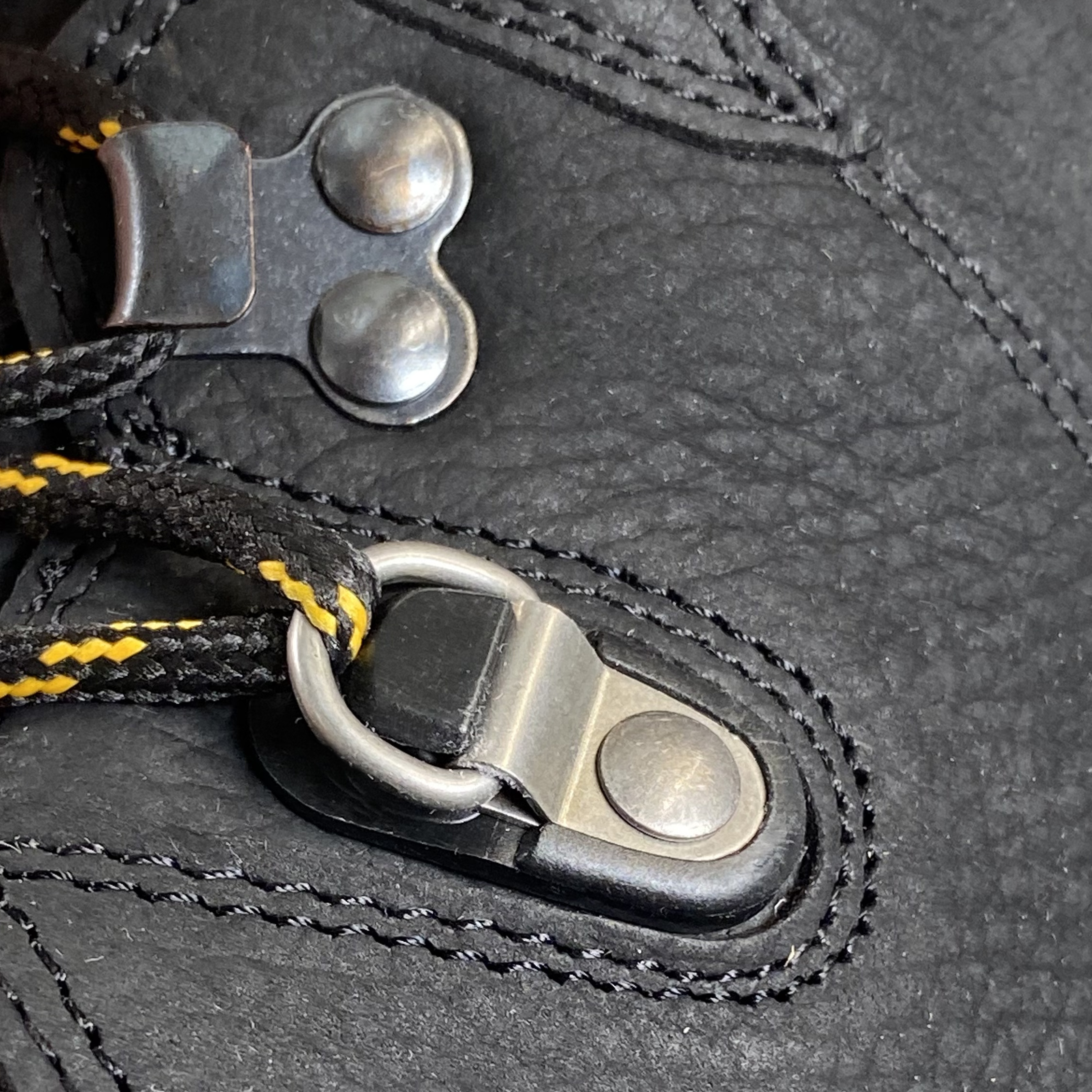 BÄR Schuhe Herrenschuhe Wanderstiefel Bergkomfort Wanderstiefel 2.0 schwarz/orange terracare® Rindnubuk wasserabweisend Produktbild