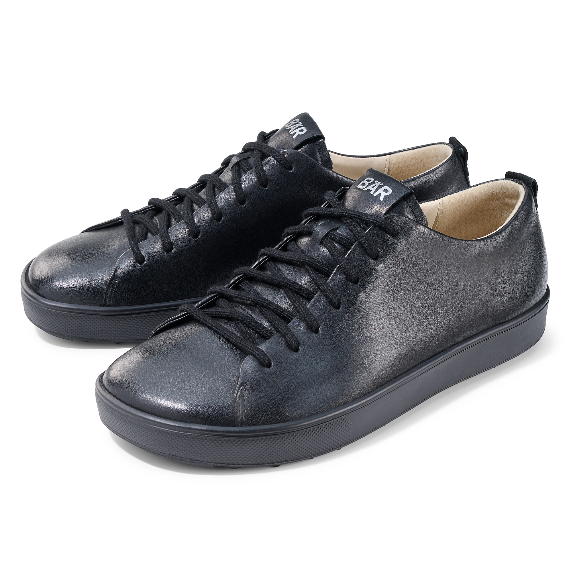 BÄR Schuhe Unisexschuhe Freizeitschuhe Dale schwarz Rindnappaleder Hauptbild